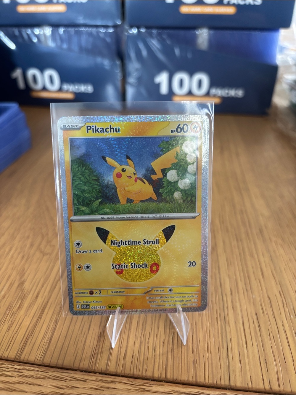 Pikachu #23 30th Celebrations Set card 045/128